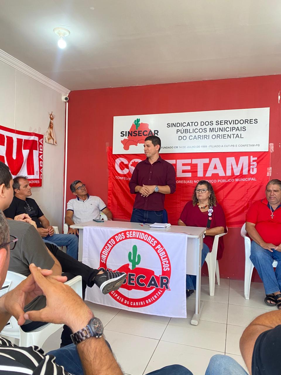 Sindicato dos servidores públicos municipais do cariri oriental empossa nova diretoria