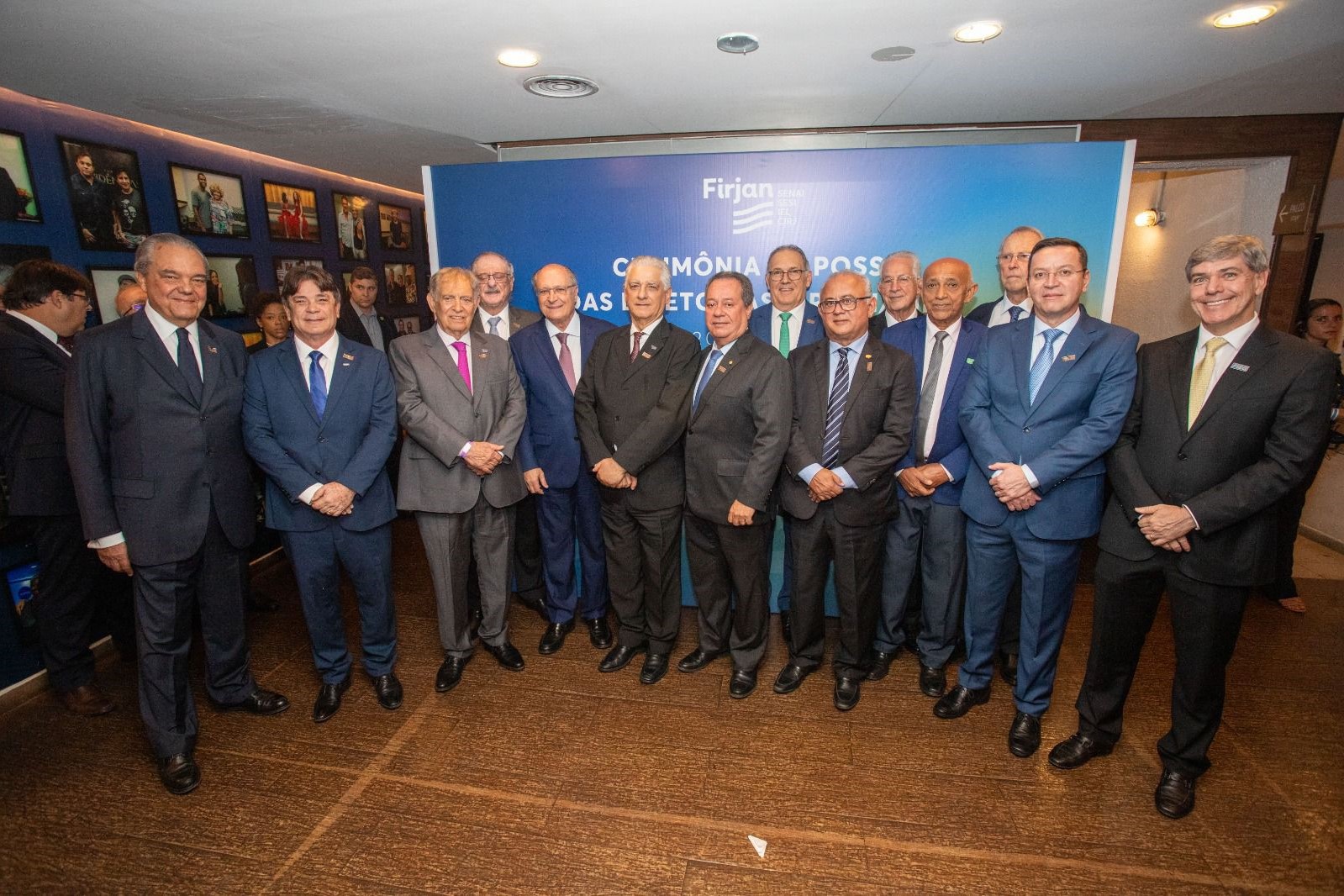 Presidente da FIEPB participa de cerimônia de posse da presidência e diretoria da FIRJAN